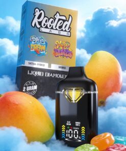 Rooted Labs Blue Dream x Mango Runtz Dual Tank 2G Disposable Vape – Liquid Diamonds