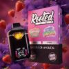 Rooted Labs Strawberry Cough x Purple Diesel Dual Tank 2G Disposable Vape – Liquid Diamonds
