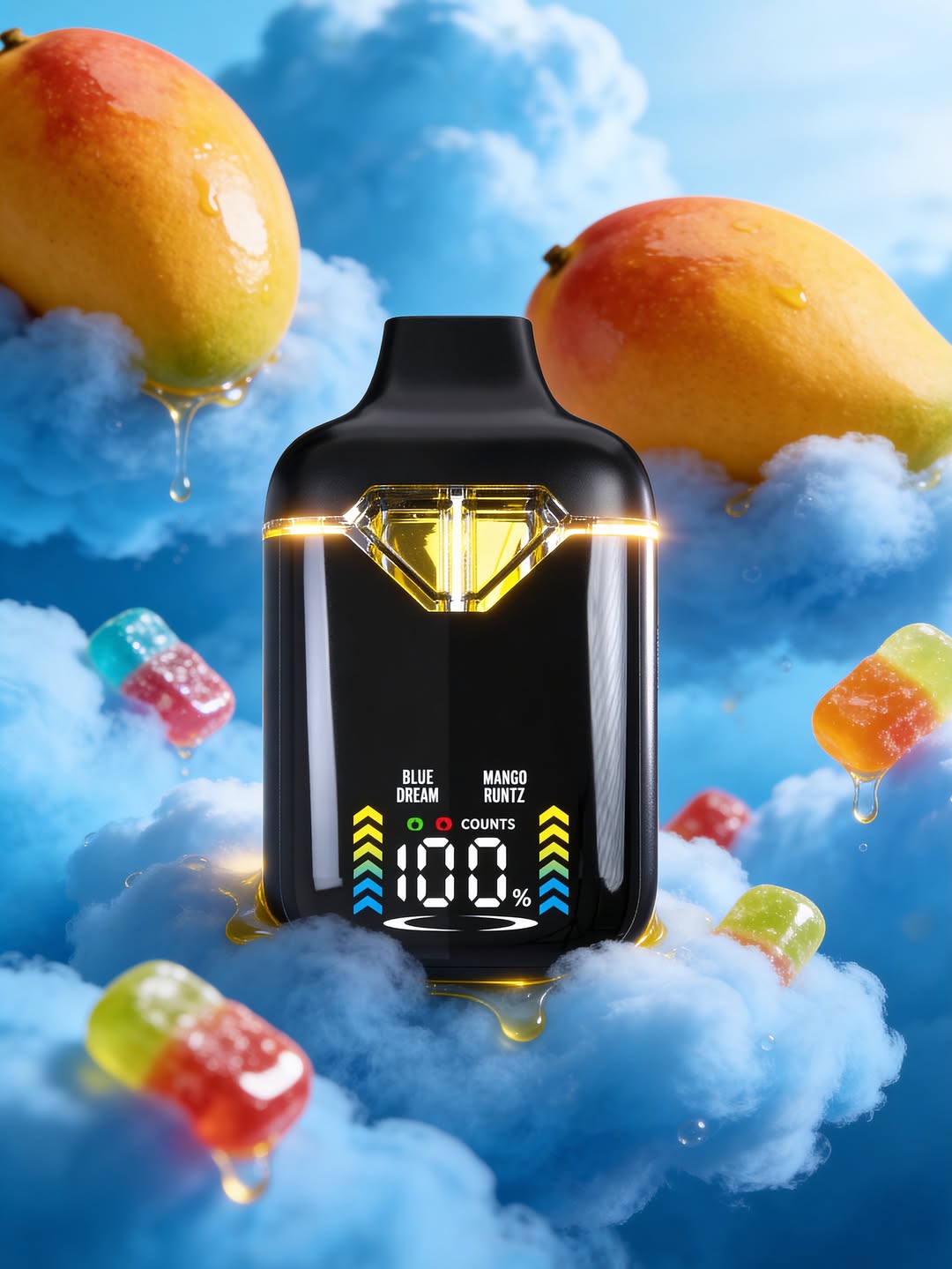 Rooted Labs Blue Dream x Mango Runtz Dual Tank 2G Disposable Vape – Liquid Diamonds Rooted Labs Blue Dream x Mango Runtz Dual Tank 2G Disposable Vape – Liquid Diamonds