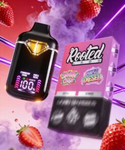 Rooted Labs Strawberry Cough x Purple Diesel 2g Disposable