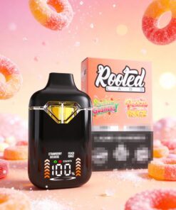 Rooted Labs Strawberry Gushers x Peach Ringz 2g Disposable